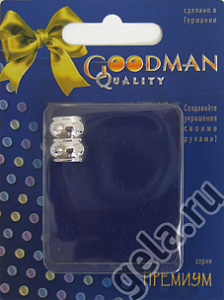 Застежка магнитная. Арт 14635/00/rhod           