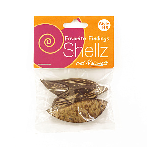 Пуговицы "Shellz & Natural" Coconut Dangle. Арт 1850 00118              