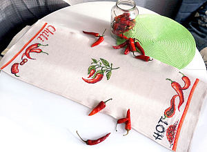 Набор для вышивания скатерти "Чили". Арт 21.003.10