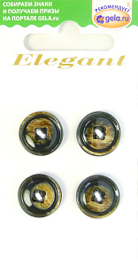 Пуговицы ELEGANT. Арт 13790-15-00015/4