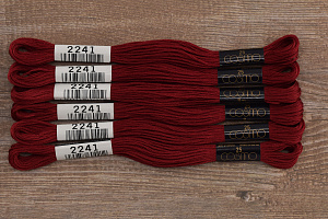 Мулине COSMO однотонный цвет  2241      . Арт 25-6/2241      