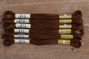 Мулине COSMO однотонный цвет  311       . Арт 25-6/311       