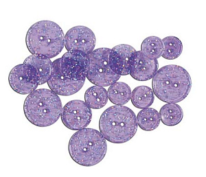 Набор пуговиц Glitter Buttons. Арт 550001456               