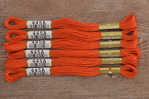 Мулине COSMO однотонный цвет  445       . Арт 25-6/445       