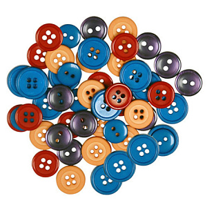 Пуговицы Favorite Findings"Фиеста". Арт 550000446               