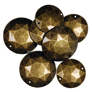 Набор декоративных элементов Favorite Findings "Золотые круги". Арт 550001387