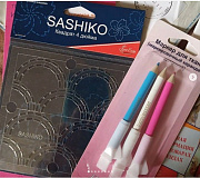 Отзыв о наборе маркеров для ткани и шаблоне для вышивки в технике "сашико" от Hemline