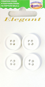 Пуговицы ELEGANT. Арт 14810-18-00100/4