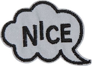 Термоаппликация "Nice"