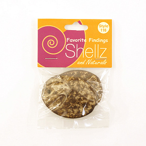 Пуговицы "Shellz & Natural" Coconut Dangle. Арт 1850 00116              