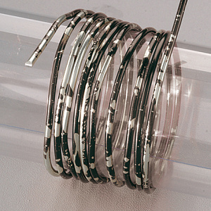 Проволока алюминиевая, двухцветная, 2 мм. Арт 2230009                 