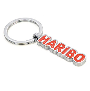 Брелок TROIKA "HARIBO LOGO". Арт HB-K05/RD