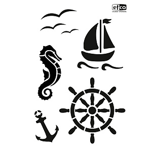 Трафарет "Море". Арт 9320880