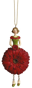 Фигурка декоративная, Blumenmädchen "Гербера"