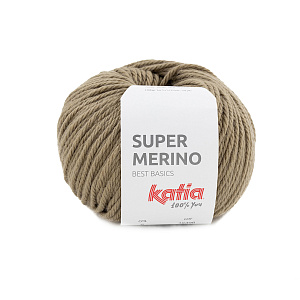 Пряжа Super Merino, 50% шерсть, 50% акрил, 100 г, 125 м