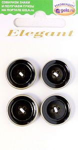 Пуговицы ELEGANT. Арт 14244-18-00002/4
