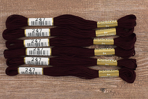 Мулине COSMO однотонный цвет  247       . Арт 25-6/247       