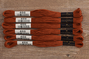 Мулине COSMO однотонный цвет  466       . Арт 25-6/466       