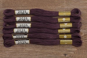 Мулине COSMO однотонный цвет  2035      . Арт 25-6/2035      