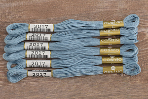 Мулине COSMO однотонный цвет  2017      . Арт 25-6/2017      