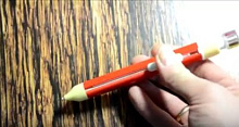 Отзыв о смываемом карандаше для ткани c цветными стержнями, 6 в 1 от HEMLINE