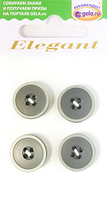 Пуговицы ELEGANT. Арт 14832-15-AB/09/4