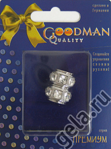 Застежка магнитная. Арт 14680/01/rhod           