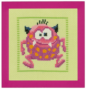 Набор для вышивания "Розовый Монстр II". Арт PN-0150594