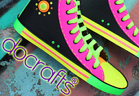 НЕОНОВЫЕ КЕДЫ от DOCRAFTS!